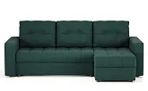 Диван угловой Тренто Leonardo 11 темно-зеленый - превью 1 Диван угловой Тренто Leonardo 11 темно-зеленый - превью 1
