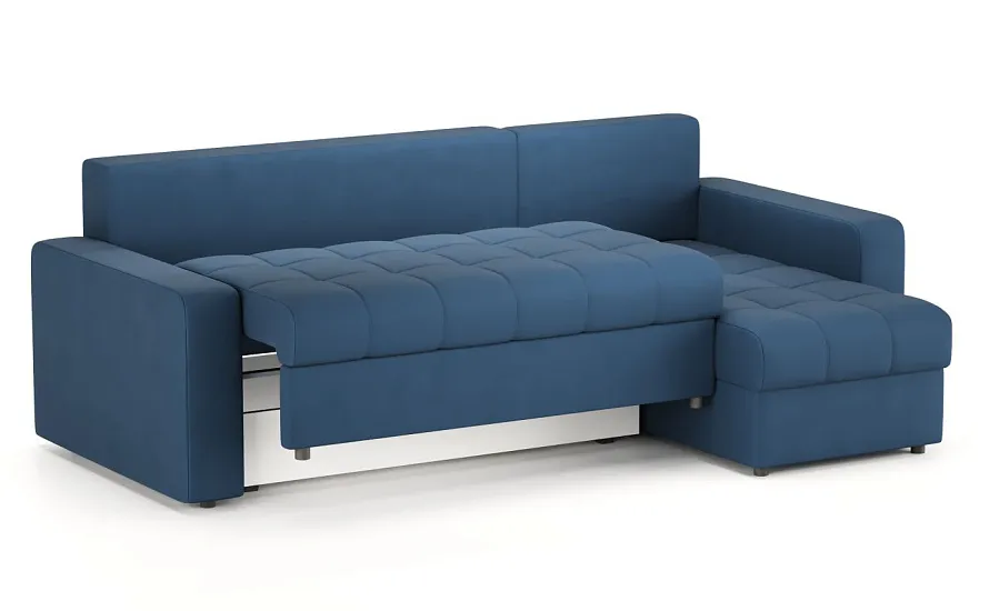 Диван угловой Тренто Leonardo 12 синий - 4 Диван угловой Тренто Leonardo 12 синий - 4